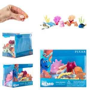 CultureFly Pixar Finding Nemo Critter Crate Mini Figure Set